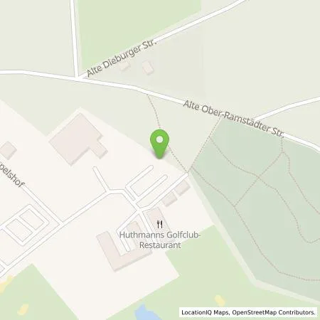 Standortübersicht der Tankstelle Entega Plus GmbH in 64367 Mühltal