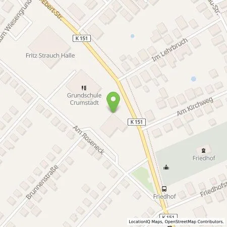 Standortübersicht der Tankstelle Entega Plus GmbH in 64560 Riedstadt