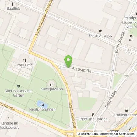 Standortübersicht der Tankstelle SWM Versorgungs GmbH in 80333 München