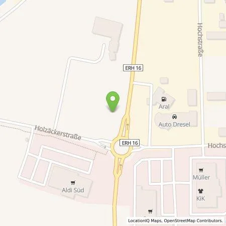 Standortübersicht der Tankstelle Fristo SE in 91325 Adelsdorf