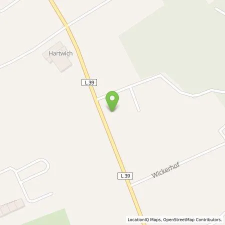 Standortübersicht der Tankstelle Alexander von Bargen in 24351 Thumby