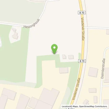 Standortübersicht der Tankstelle IVG GmbH in 46354 Südlohn - Oeding