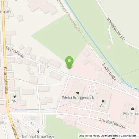 Standortübersicht der Tankstelle Gruppenhäuser Lehmann in 38700 Braunlage