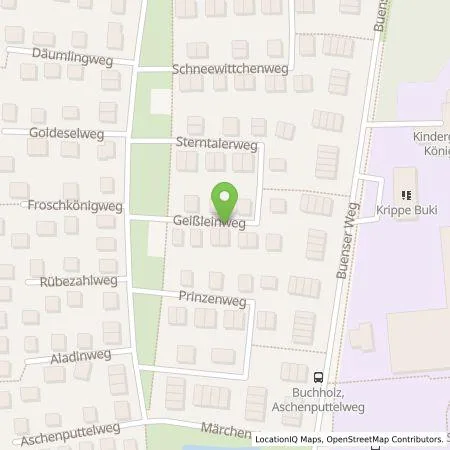 Standortübersicht der Tankstelle Eduard Strumberger in 21244 Buchholz in der Nordheide