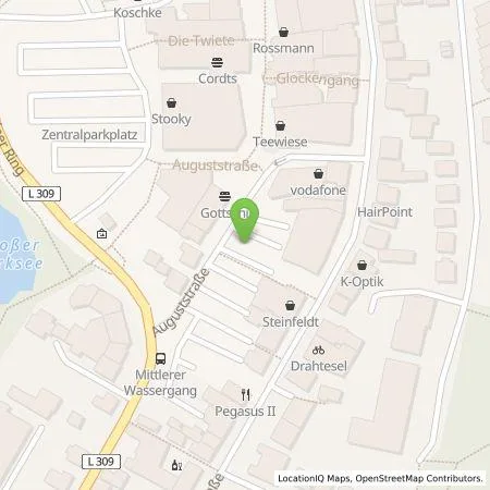 Standortübersicht der Tankstelle Klindwort Blockheizkraftwerk GmbH & Co. KG in 23611 Bad Schwartau