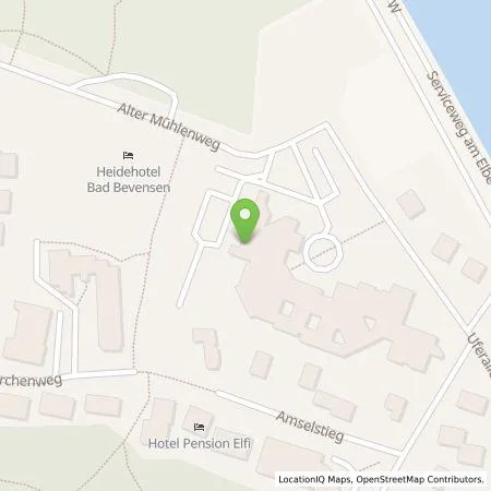 Standortübersicht der Tankstelle Berufsgenossenschaft Holz und Metall in 29549 Bad Bevensen