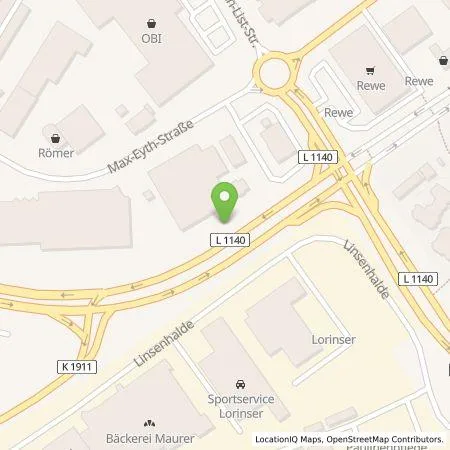 Standortübersicht der Tankstelle Nusser Stadtmöbel GmbH & Co. KG in 71364 Winnenden