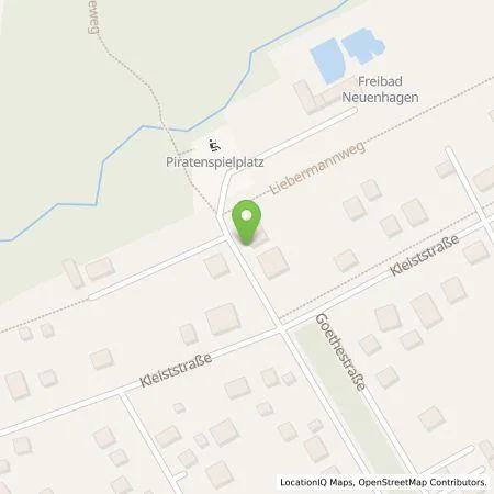 Standortübersicht der Tankstelle Michael Hagemann in 15366 Neuenhagen