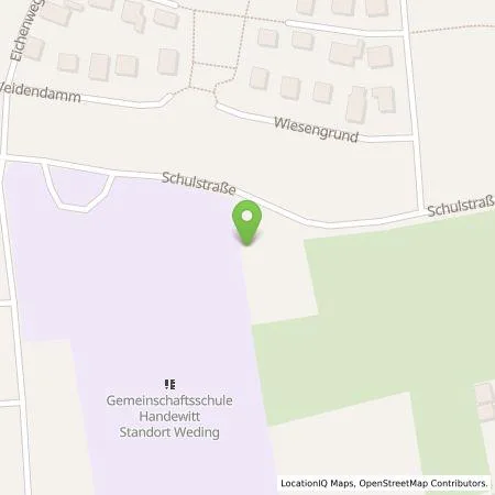 Standortübersicht der Tankstelle Gemeinde Handewitt in 24976 Handewitt