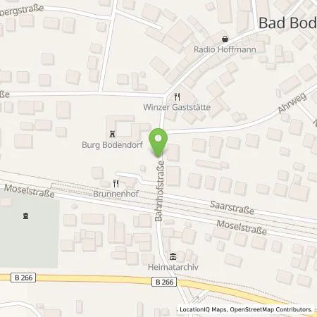 Standortübersicht der Tankstelle BürgerEnergie Rhein-Sieg eG in 53489 Sinzig