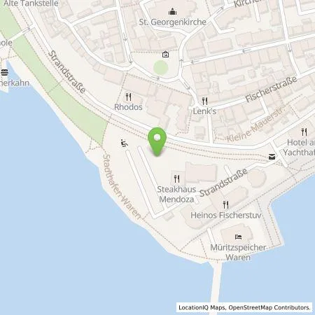 Standortübersicht der Tankstelle Ferienkontor Inh. Meike Ottlips in 17192 Waren