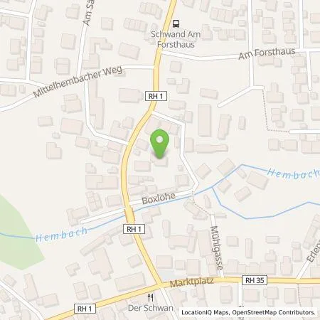 Standortübersicht der Tankstelle EW-Schmid GmbH in 90596 Schwanstetten