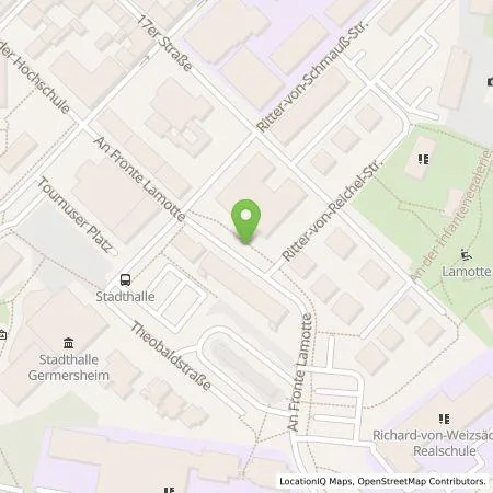 Standortübersicht der Tankstelle Stadtwerke Germersheim GmbH in 76726 Germersheim