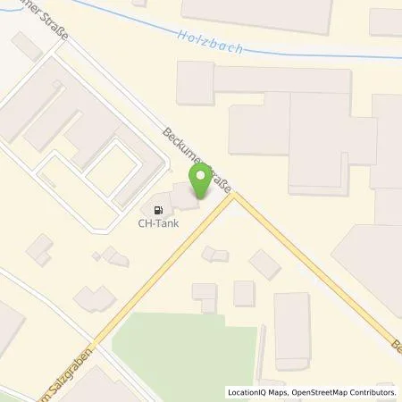 Standortübersicht der Tankstelle Cremer-Heitmann GmbH & Co. KG in 48231 Warendorf