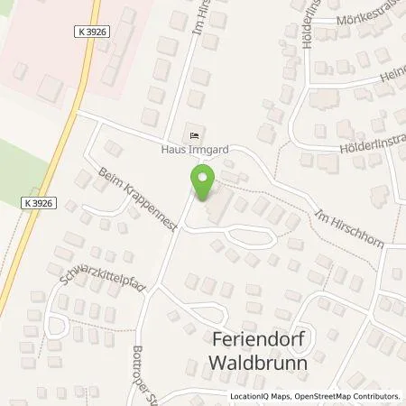 Standortübersicht der Tankstelle Städtische Dienste Eberbach in 69429 Waldbrunn