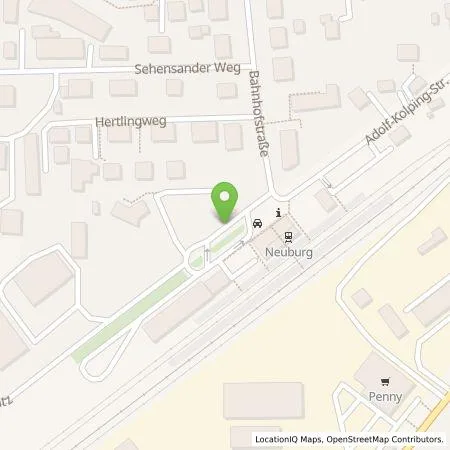 Standortübersicht der Tankstelle Stadtwerke Neuburg an der Donau in 86633 Neuburg an der Donau