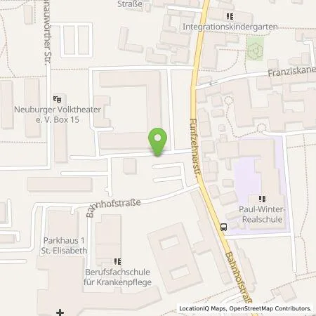 Standortübersicht der Tankstelle Stadtwerke Neuburg an der Donau in 86633 Neuburg an der Donau