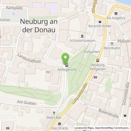 Standortübersicht der Tankstelle Stadtwerke Neuburg an der Donau in 86633 Neuburg an der Donau