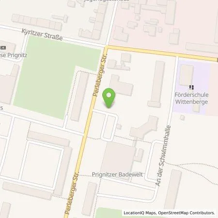 Standortübersicht der Tankstelle Stadtwerke Wittenberge GmbH in 19322 Wittenberge