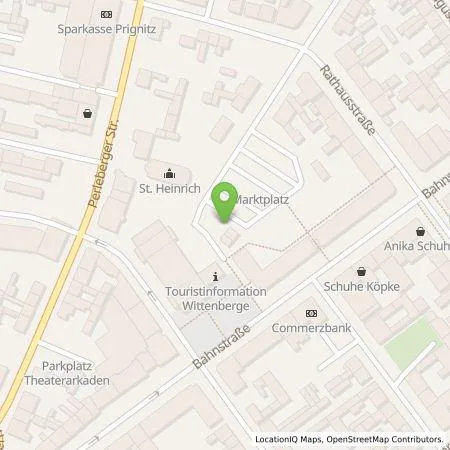 Standortübersicht der Tankstelle Stadtwerke Wittenberge GmbH in 19322 Wittenberge