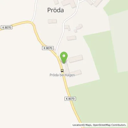 Standortübersicht der Tankstelle REEG Regenerative Energien GmbH in 01665 Käbschütztal