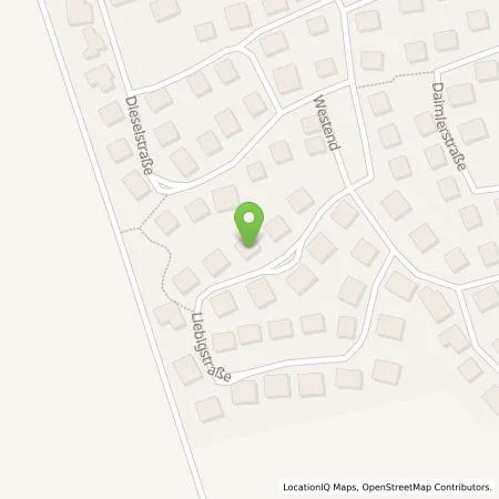 Standortübersicht der Tankstelle Beck Klaus in 94419 Reisbach