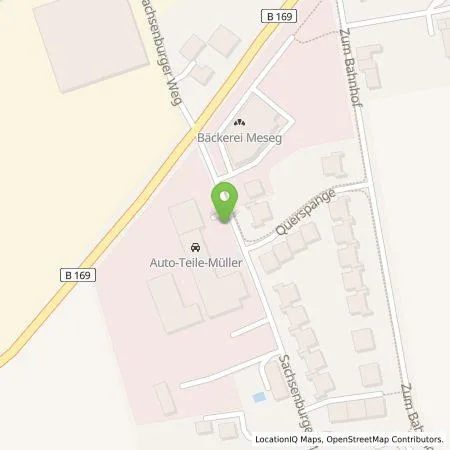 Standortübersicht der Tankstelle ATM Reparaturzentrum Inh. Dietmar Müller in 09669 Frankenberg