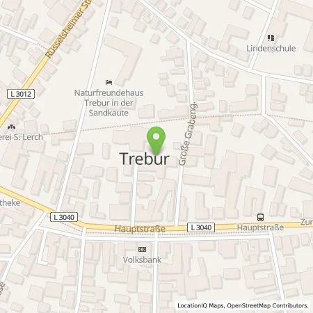 Standortübersicht der Tankstelle SCAPO mobility GmbH in 65468 Trebur