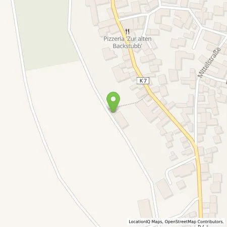 Standortübersicht der Tankstelle Matthias Martin in 55288 Spiesheim