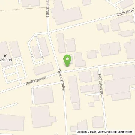 Standortübersicht der Tankstelle KR GROUP GmbH in 61191 Rosbach