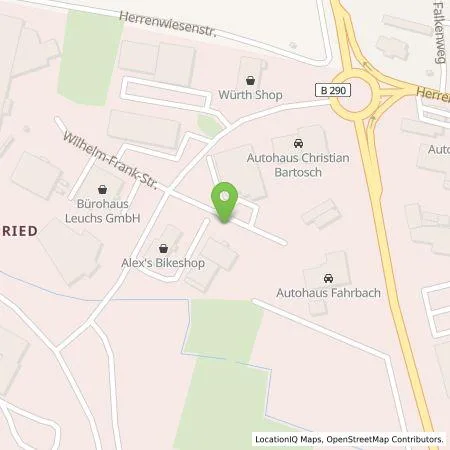 Standortübersicht der Tankstelle Kfz Hellinger GmbH & Co. KG in 97980 Bad Mergentheim