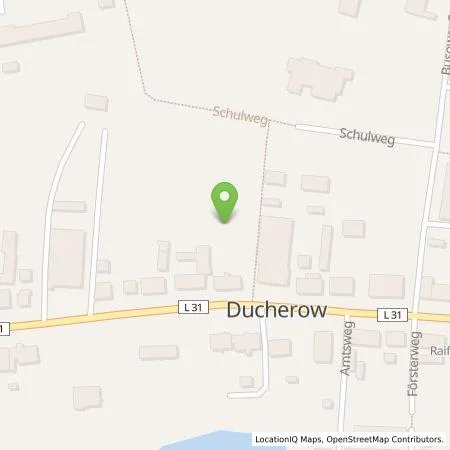 Standortübersicht der Tankstelle Gemeinde Ducherow über Amt Anklam Land in 17398 Ducherow