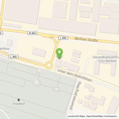 Standortübersicht der Tankstelle Bäckerei Stemke OHG in 72458 Albstadt