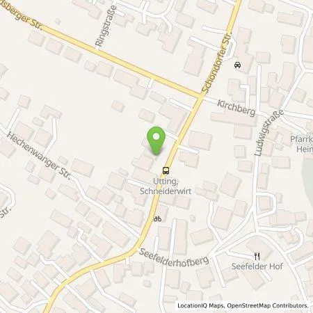 Standortübersicht der Tankstelle lade-plus GmbH in 86919 Utting am Ammersee