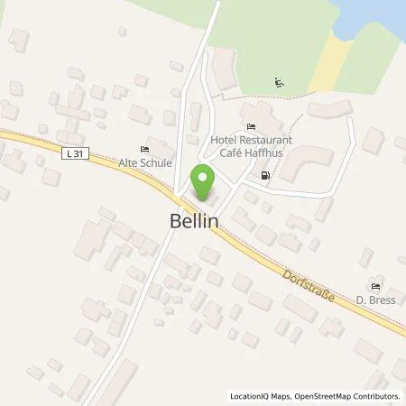 Standortübersicht der Tankstelle Haffhus GmbH in 17373 Seebad Ueckermünde