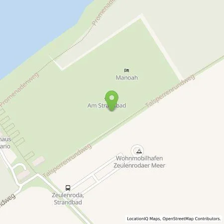 Standortübersicht der Tankstelle Bio-Seehotel Zeulenroda GmbH & Co. KG in 07937 Zeulenroda-Triebes