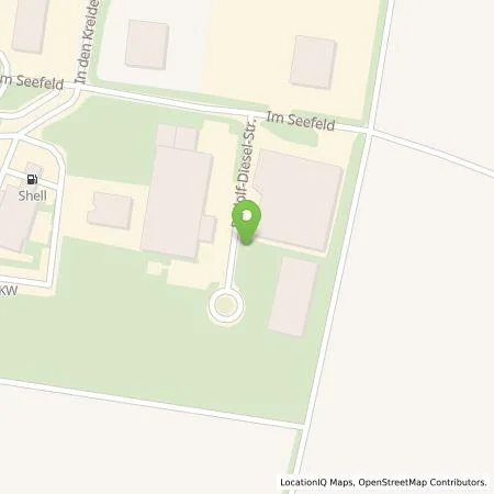 Standortübersicht der Tankstelle ingenia projects GmbH & Co. KG in 74592 Kirchberg an der Jagst