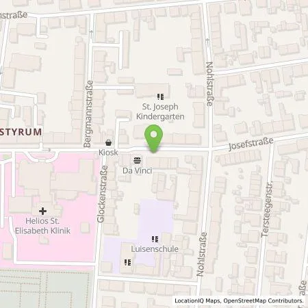 Standortübersicht der Tankstelle HOCHTIEF Ladepartner GmbH in 46045 Oberhausen