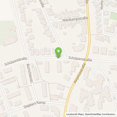 Standortübersicht der Tankstelle RheiNet GmbH in 48429 Rheine