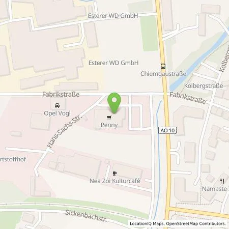 Standortübersicht der Tankstelle EnBW mobility+ AG und Co.KG in 84503 Altötting