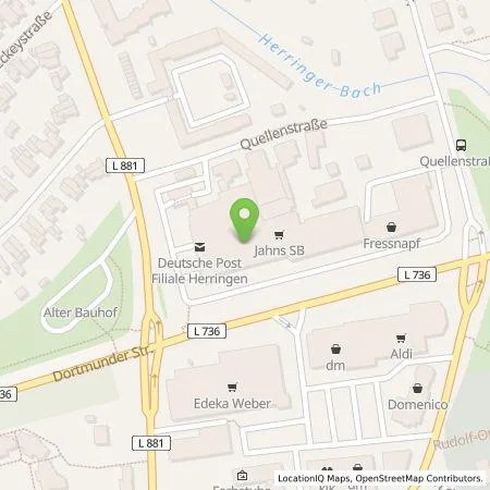 Standortübersicht der Tankstelle EnBW mobility+ AG und Co.KG in 59077 Hamm