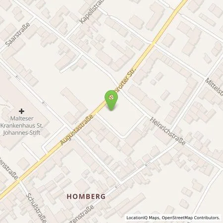 Standortübersicht der Tankstelle Stadtwerke Duisburg AG in 47198 Duisburg