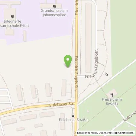 Standortübersicht der Tankstelle SWE Energie GmbH in 99086 Erfurt