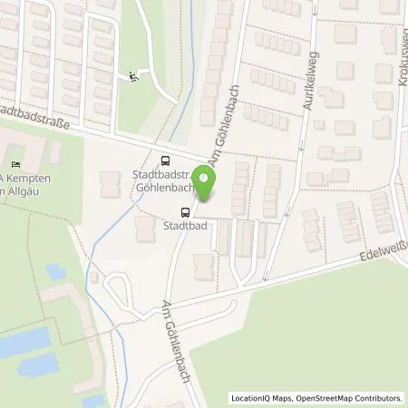 Standortübersicht der Tankstelle Allgäuer Überlandwerk GmbH in 87439 Kempten (Allgäu)