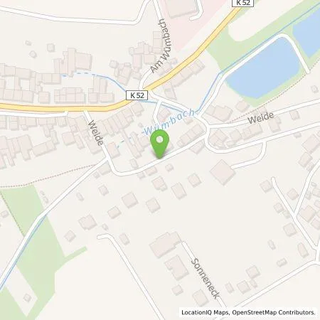 Standortübersicht der Tankstelle Patrick Schrickel in 98693 Ilmenau OT WÜMBACH