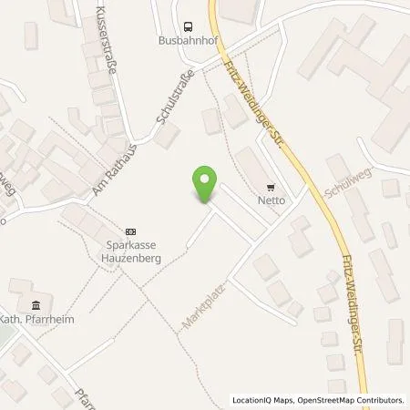 Standortübersicht der Tankstelle Stadt Hauzenberg in 94051 Hauzenberg