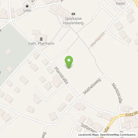 Standortübersicht der Tankstelle Stadt Hauzenberg in 94051 Hauzenberg