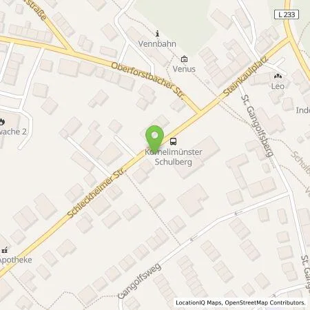 Standortübersicht der Tankstelle Polierscheibenfabrik Gustav Adolf Spaeth eK in 52076 Aachen