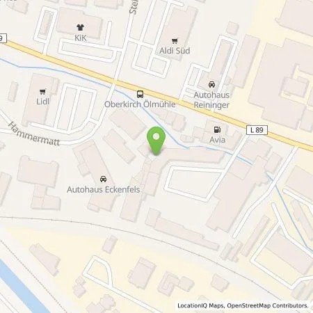 Standortübersicht der Tankstelle Elektro Birk in 77704 Oberkrich