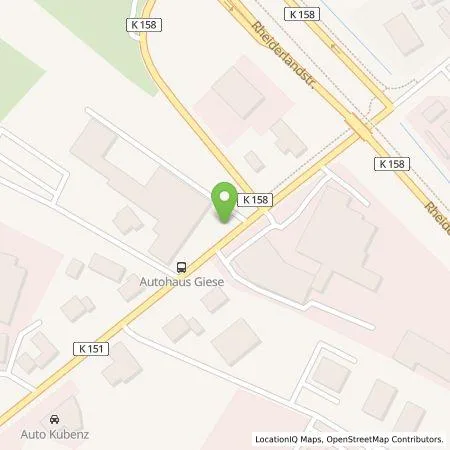 Standortübersicht der Tankstelle Heinz Sanders GmbH in 26871 Papenburg